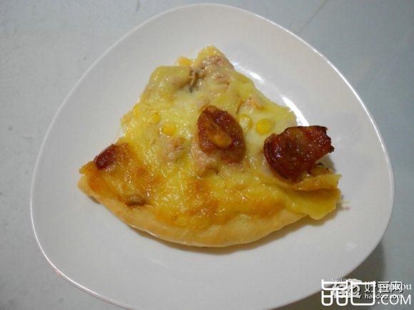 鲔鱼香肠披萨
