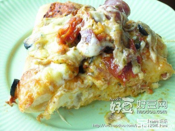  洋葱培根披萨