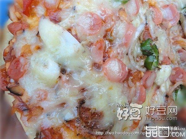 烤辣味披萨