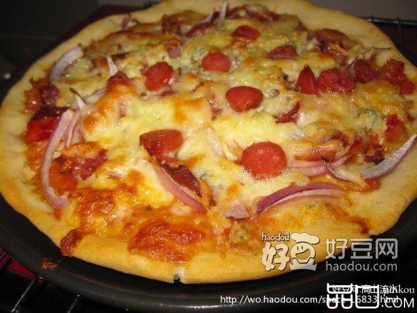 培根火腿披萨