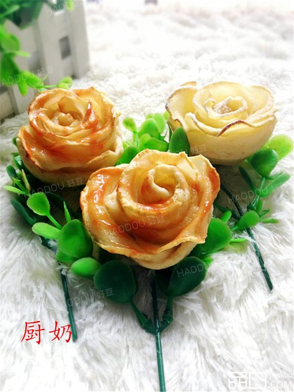苹果玫瑰花