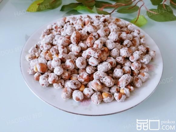 挂霜花生