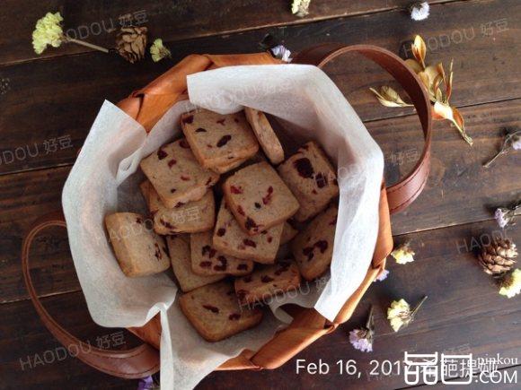 豆沙蔓越莓饼干