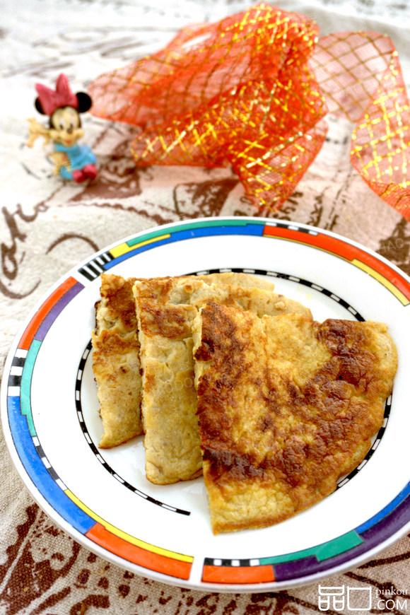 肉桂香蕉煎蛋饼