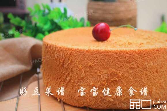 戚风蛋糕 低糖版