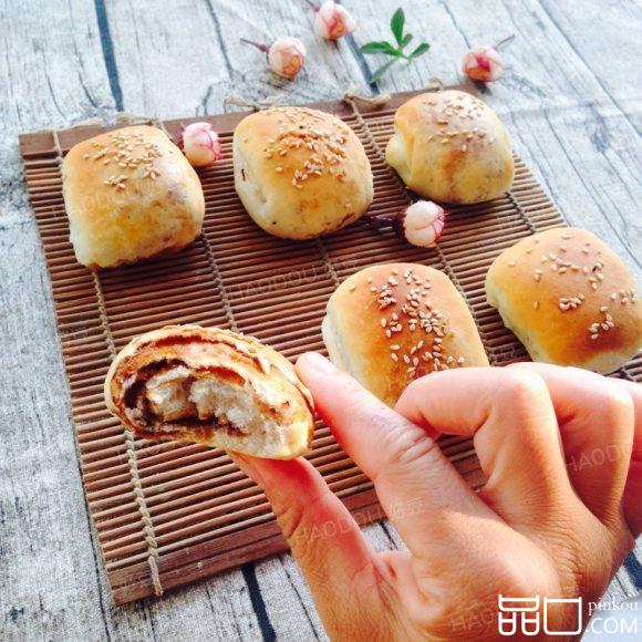 红糖发面烧饼