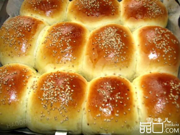 柔软红豆餐包