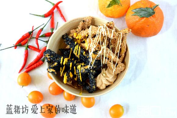 麻仁鸡柳