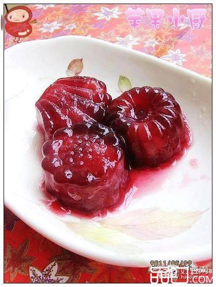 樱桃果肉果冻