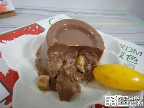 巧克力苹果布丁