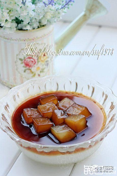 黑糖椰果布丁