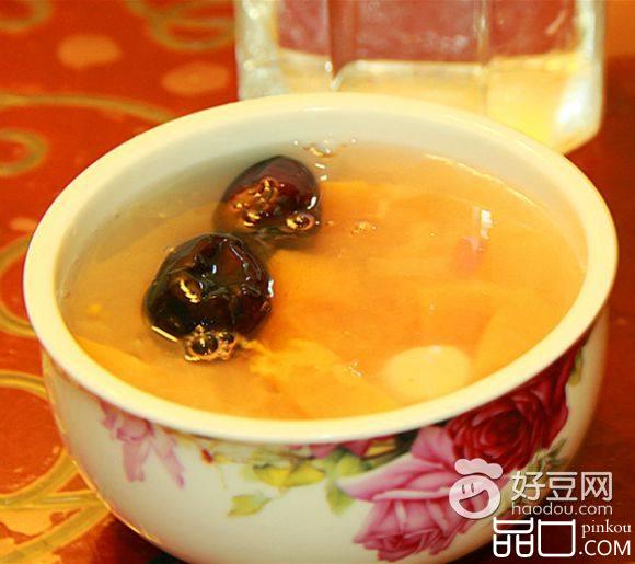 银耳木瓜山药羹