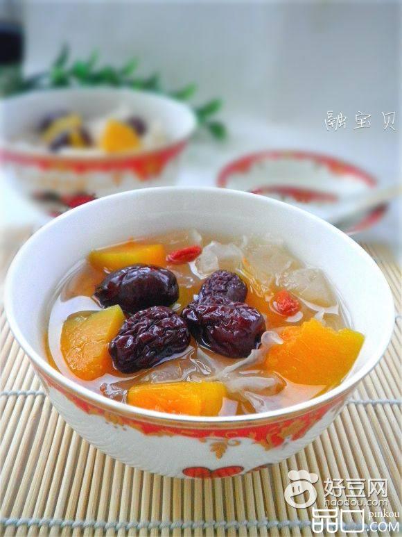 红枣南瓜银耳羹