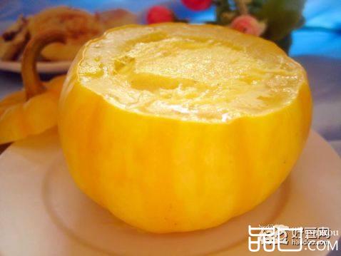 金丝南瓜蛋羹