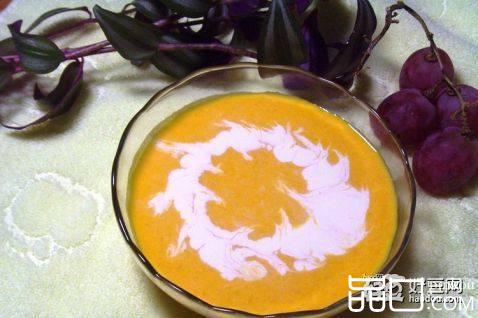 奶味南瓜羹