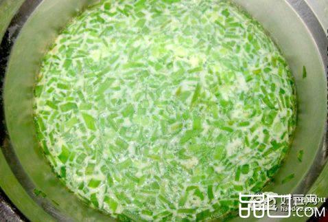 韭菜鸡蛋羹