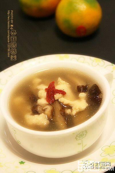 香菇鸡丝羹