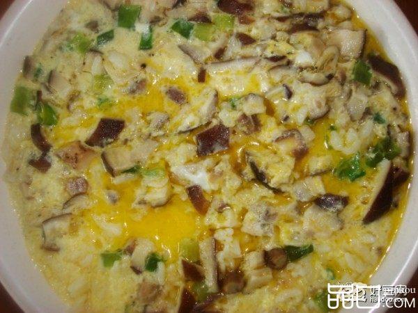 香菇米饭蛋羹