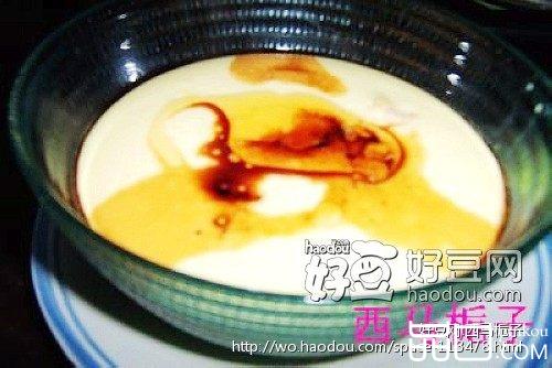 嫩滑海鲜蛋羹