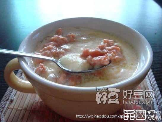 三文鱼蛋羹