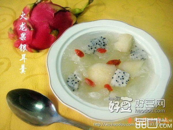 火龙果银耳羹