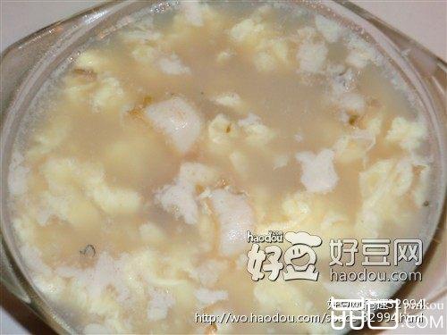 鲍鱼蛋花羹