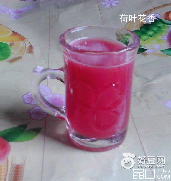 冰糖雪梨西瓜汁