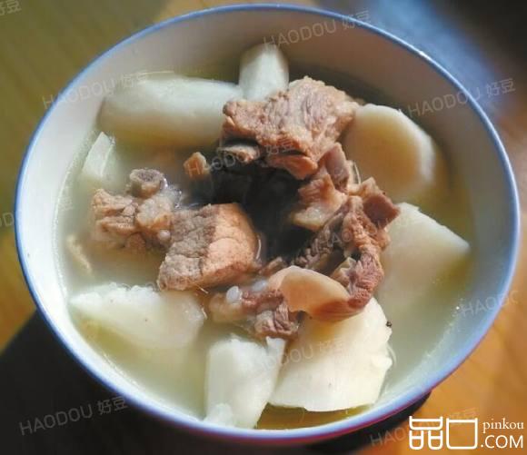 山药灵芝炖猪蹄