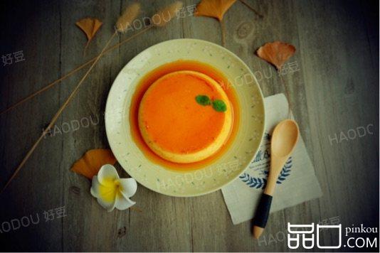 百香果焦糖布丁