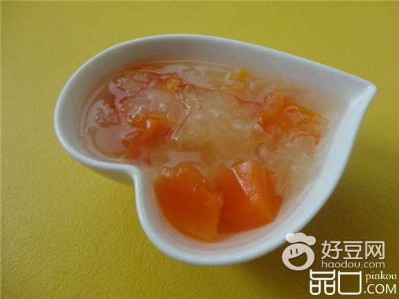 银耳木瓜羹