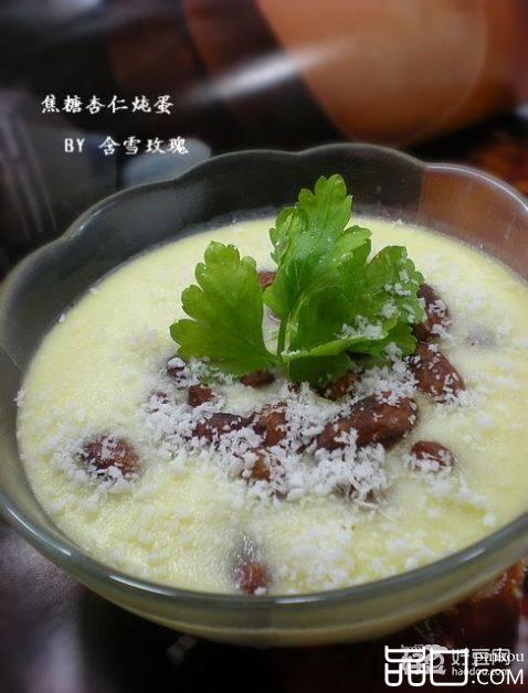 焦糖杏仁炖蛋