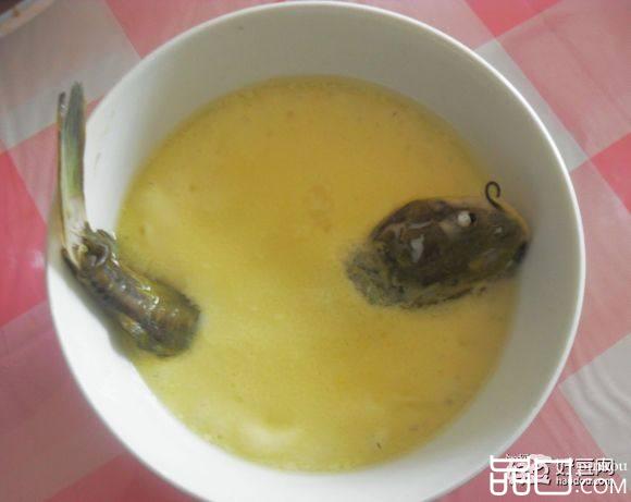 昂子鱼炖蛋