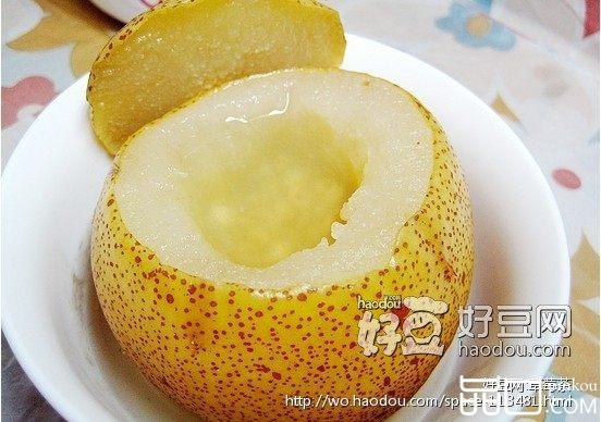 川贝冰糖炖雪梨