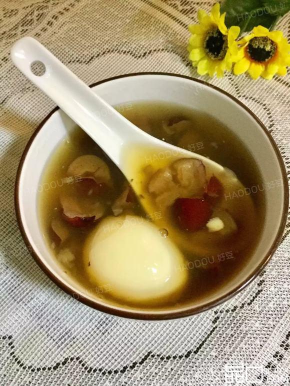 红枣鸡蛋糖水