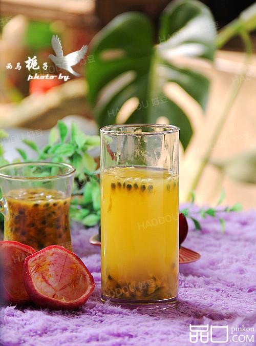 百香果蜂蜜茶