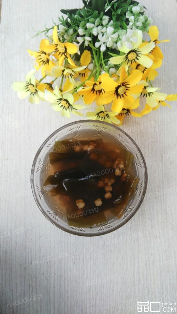 海带绿豆糖水