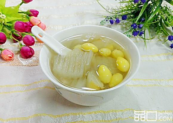 冰糖白果煲雪梨