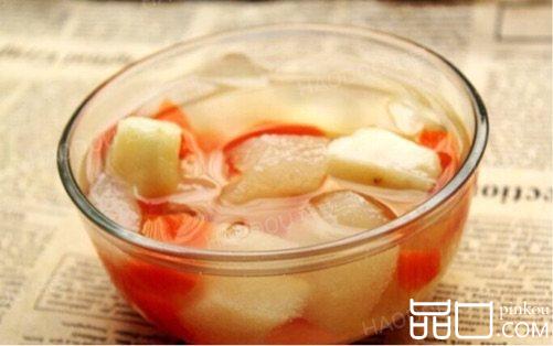 马蹄雪梨胡萝卜糖水