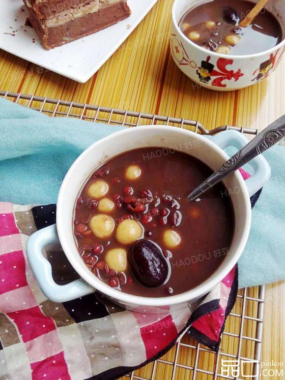红豆圆子糖水