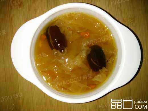 苹果银耳红枣汤