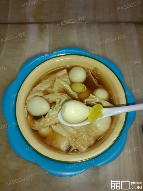 白果腐竹糖水