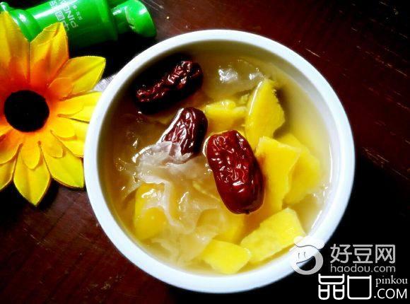 红薯红枣银耳汤