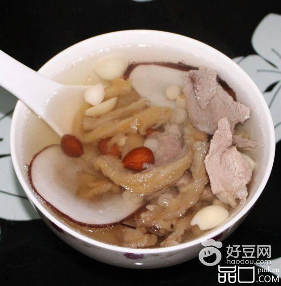 海底椰双杏川贝母汤