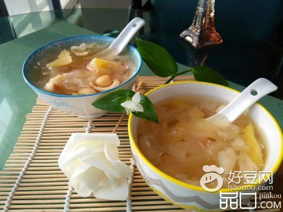 菠萝银耳羹