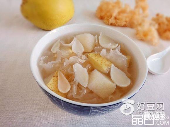 百梨银糖水