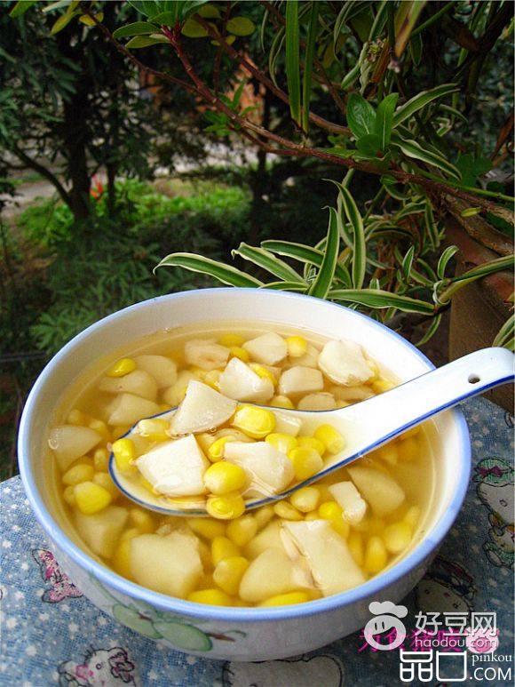 马蹄玉米糖水