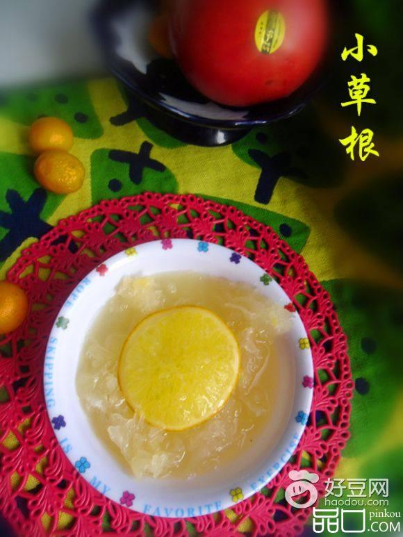 冰糖银耳橙子