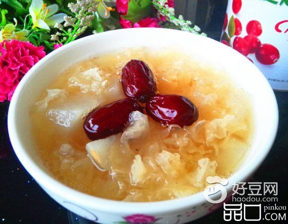 雪梨银耳汤