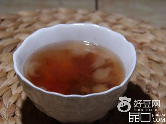 桃胶皂角米炖雪蛤