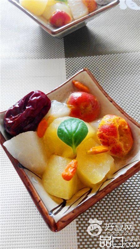 冰糖红枣炖两样